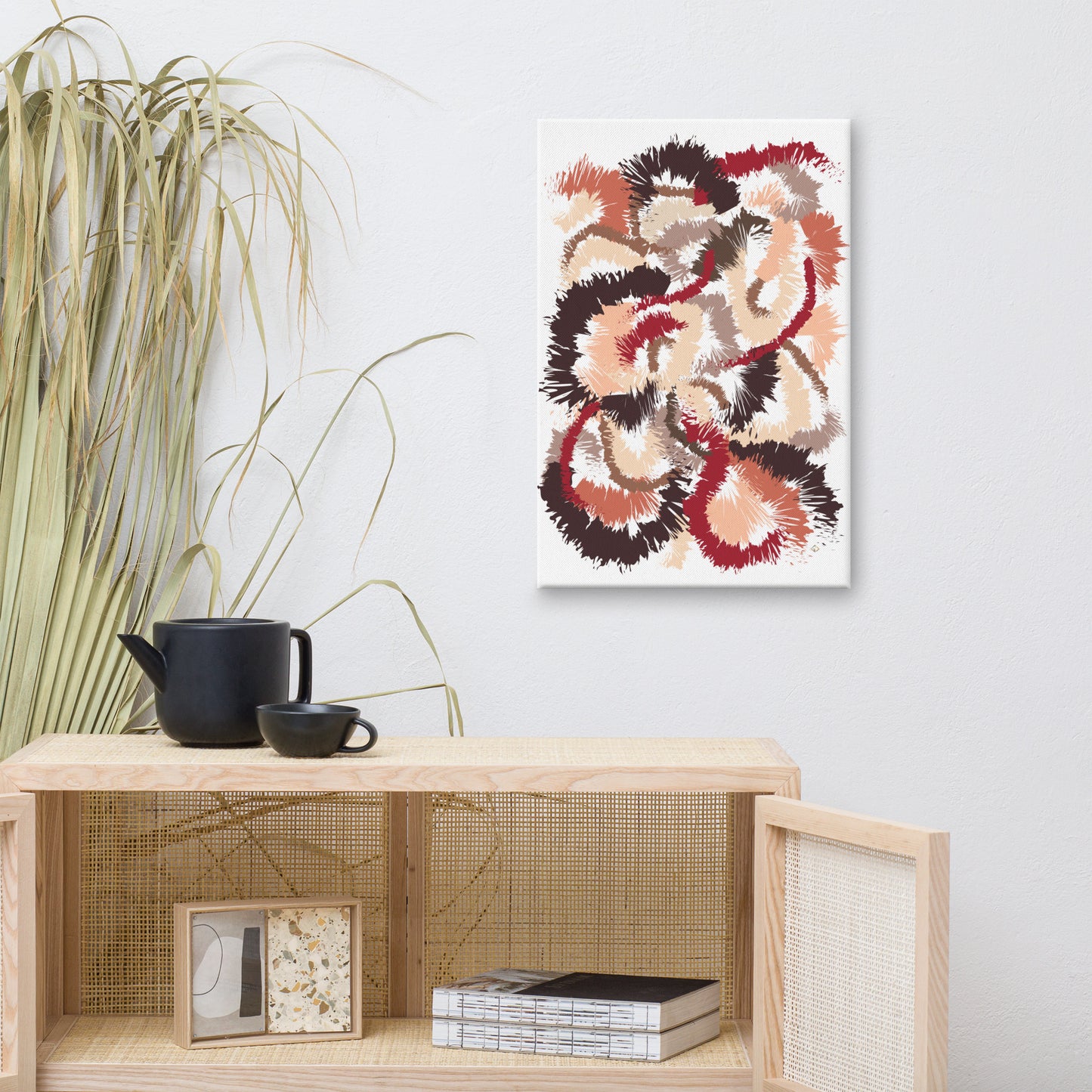 Floral Speckle -Canvas