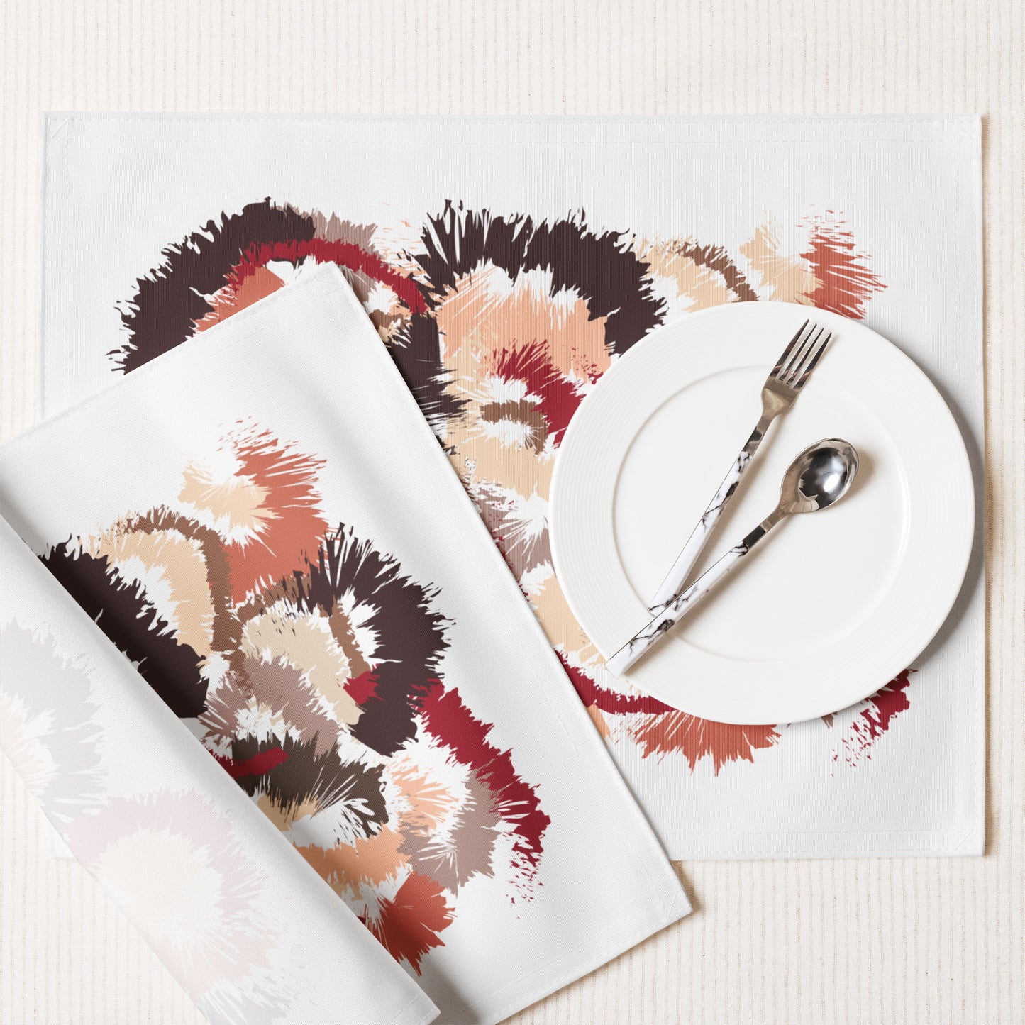 Floral Speckle -Placemat Set