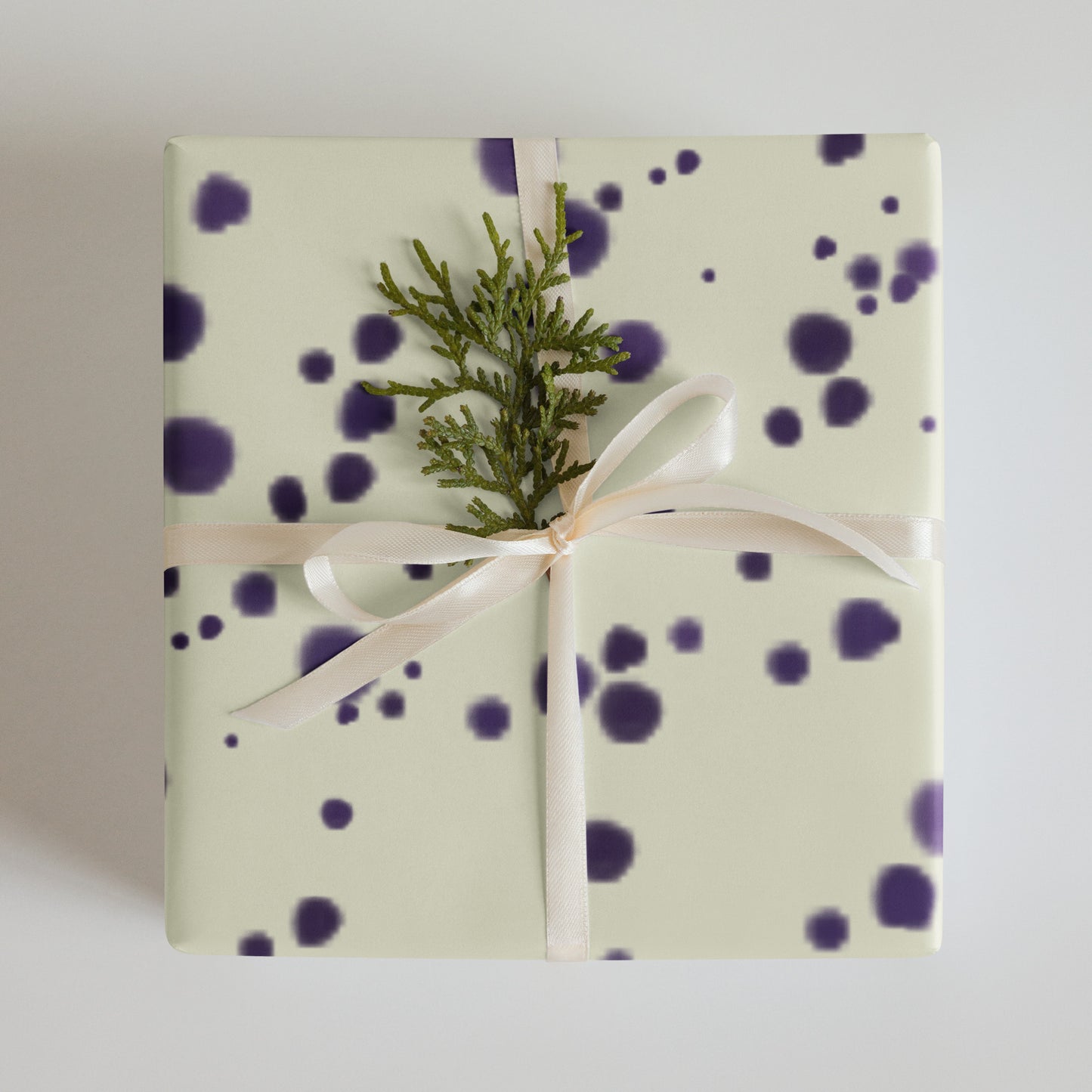 Speckled Purple -Gift Wrapping Paper